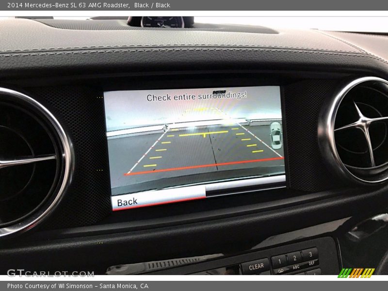 Black / Black 2014 Mercedes-Benz SL 63 AMG Roadster