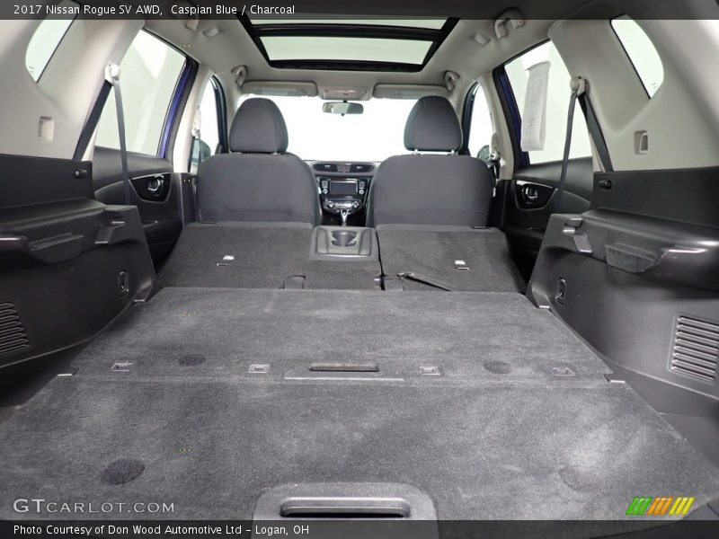 Caspian Blue / Charcoal 2017 Nissan Rogue SV AWD