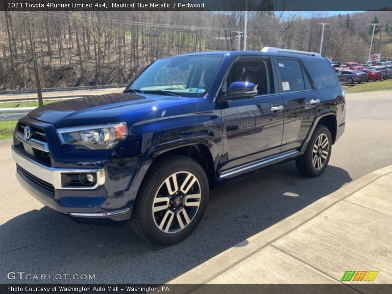 Nautical Blue Metallic / Redwood 2021 Toyota 4Runner Limited 4x4