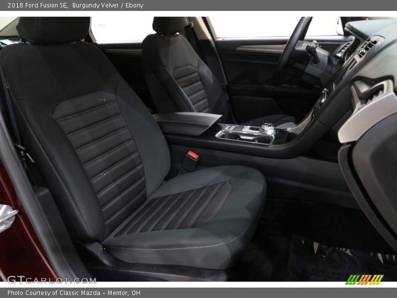Burgundy Velvet / Ebony 2018 Ford Fusion SE