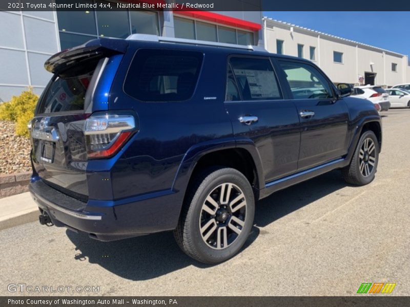 Nautical Blue Metallic / Redwood 2021 Toyota 4Runner Limited 4x4