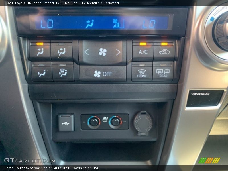 Nautical Blue Metallic / Redwood 2021 Toyota 4Runner Limited 4x4