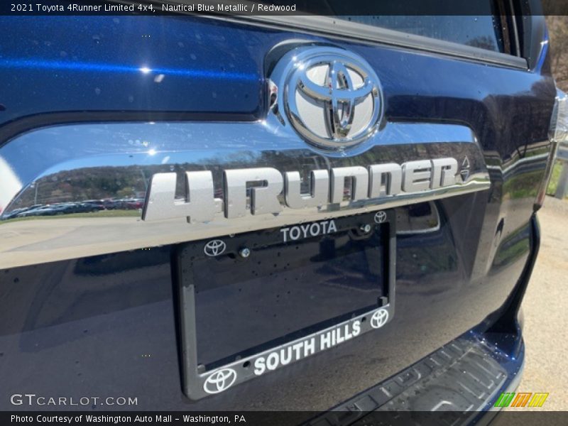 Nautical Blue Metallic / Redwood 2021 Toyota 4Runner Limited 4x4