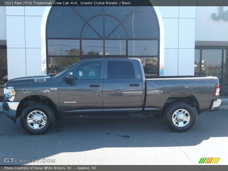 Granite Crystal Metallic / Black 2021 Ram 2500 Tradesman Crew Cab 4x4