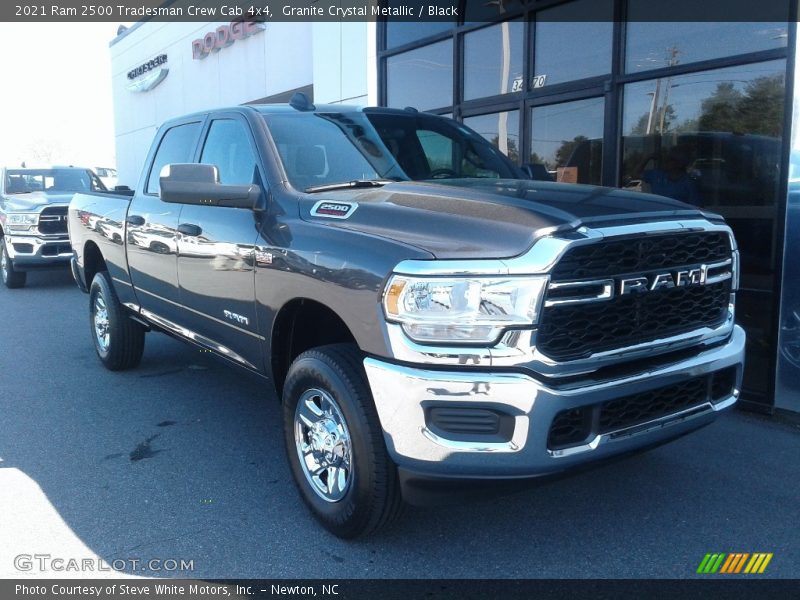 Granite Crystal Metallic / Black 2021 Ram 2500 Tradesman Crew Cab 4x4