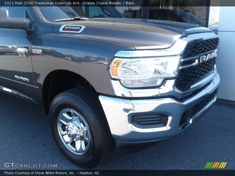 Granite Crystal Metallic / Black 2021 Ram 2500 Tradesman Crew Cab 4x4