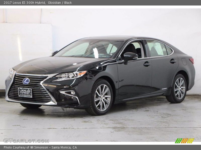 Obsidian / Black 2017 Lexus ES 300h Hybrid