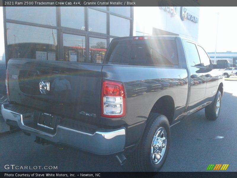 Granite Crystal Metallic / Black 2021 Ram 2500 Tradesman Crew Cab 4x4
