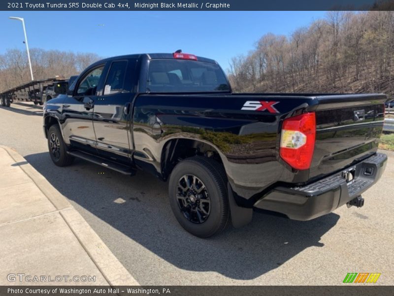 Midnight Black Metallic / Graphite 2021 Toyota Tundra SR5 Double Cab 4x4