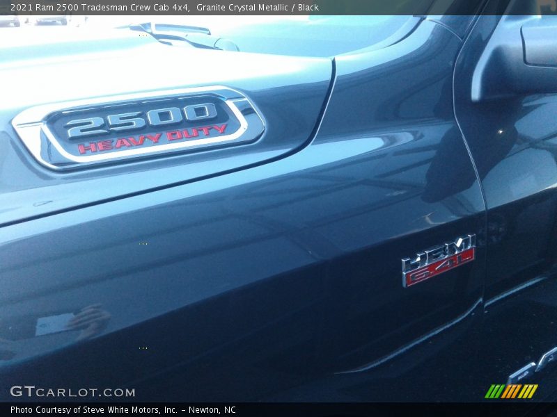 Granite Crystal Metallic / Black 2021 Ram 2500 Tradesman Crew Cab 4x4