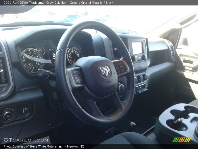 Granite Crystal Metallic / Black 2021 Ram 2500 Tradesman Crew Cab 4x4