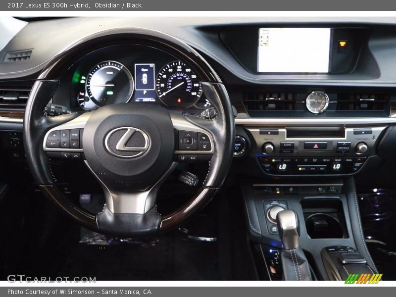 Obsidian / Black 2017 Lexus ES 300h Hybrid