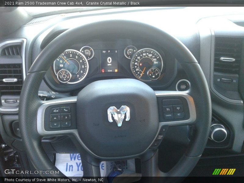 Granite Crystal Metallic / Black 2021 Ram 2500 Tradesman Crew Cab 4x4