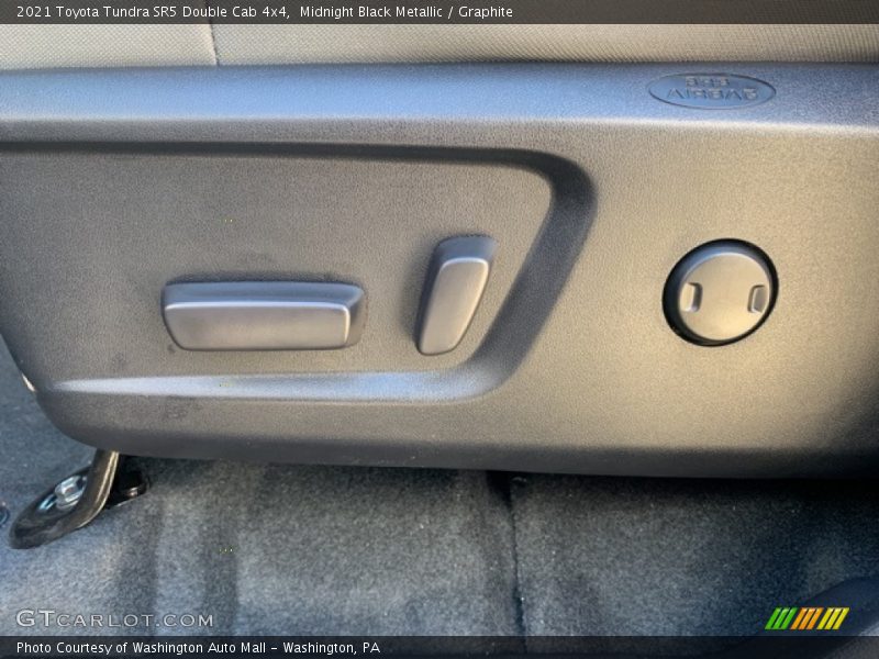 Midnight Black Metallic / Graphite 2021 Toyota Tundra SR5 Double Cab 4x4