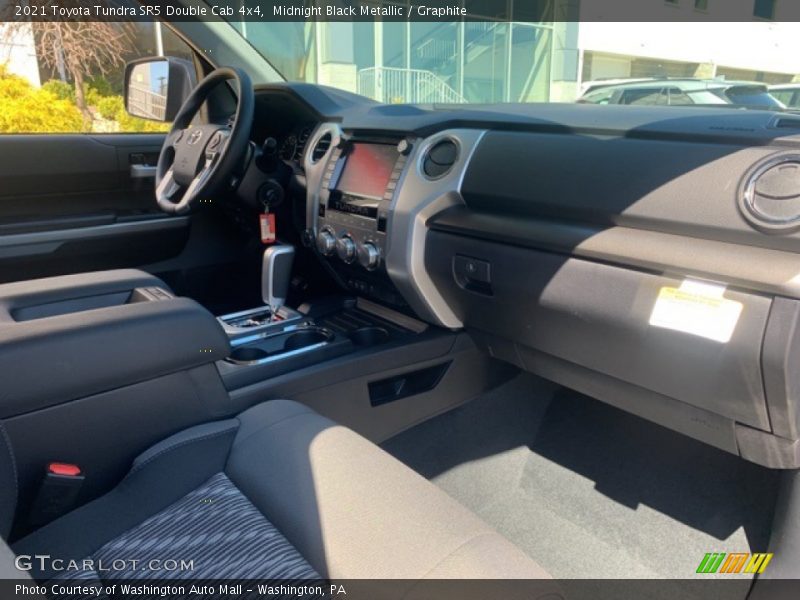 Midnight Black Metallic / Graphite 2021 Toyota Tundra SR5 Double Cab 4x4