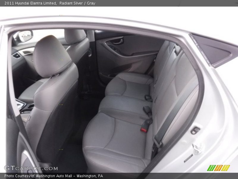 Radiant Silver / Gray 2011 Hyundai Elantra Limited