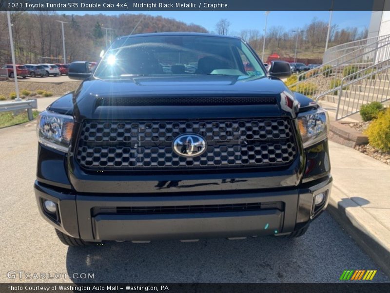 Midnight Black Metallic / Graphite 2021 Toyota Tundra SR5 Double Cab 4x4