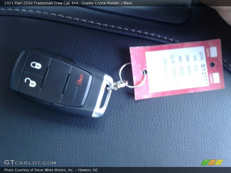 Granite Crystal Metallic / Black 2021 Ram 2500 Tradesman Crew Cab 4x4