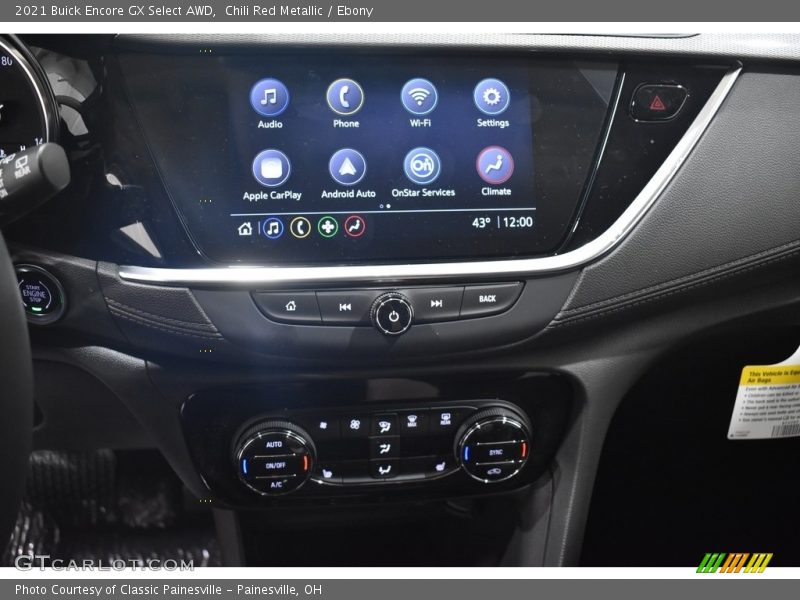 Chili Red Metallic / Ebony 2021 Buick Encore GX Select AWD