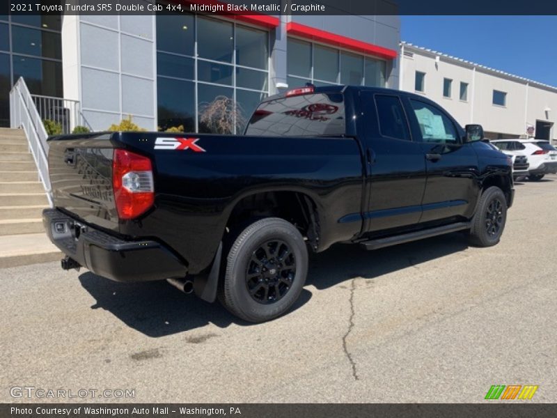 Midnight Black Metallic / Graphite 2021 Toyota Tundra SR5 Double Cab 4x4