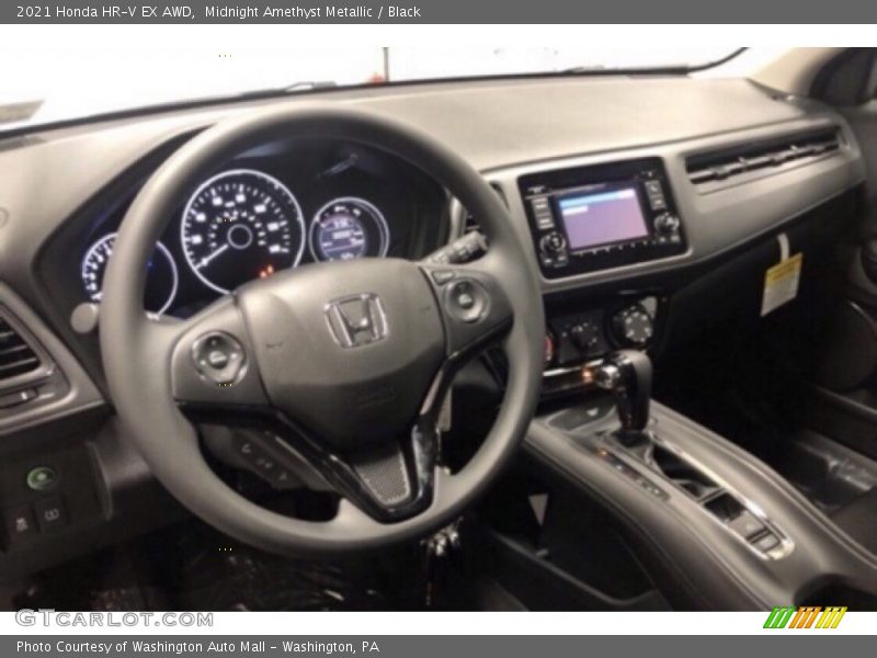 Midnight Amethyst Metallic / Black 2021 Honda HR-V EX AWD