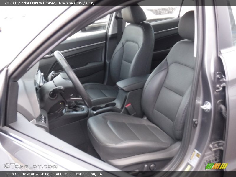 Machine Gray / Gray 2020 Hyundai Elantra Limited