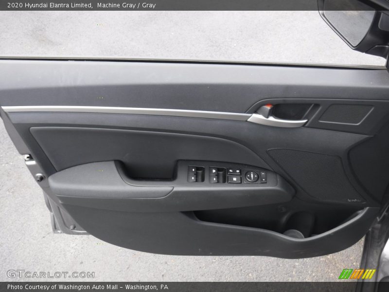Machine Gray / Gray 2020 Hyundai Elantra Limited