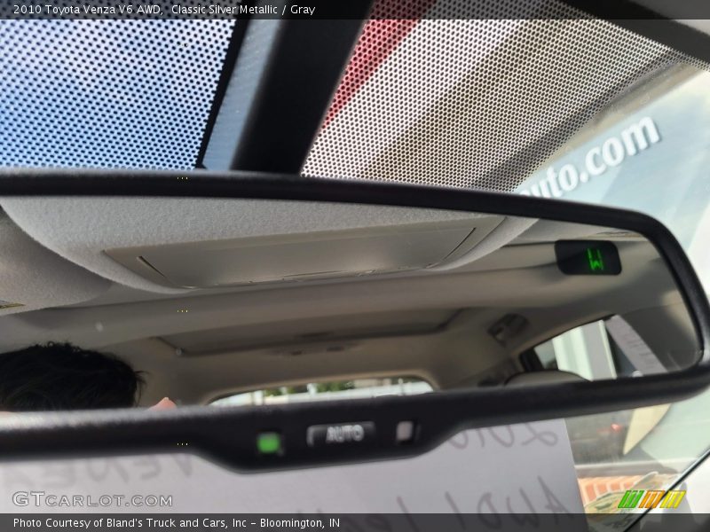 Classic Silver Metallic / Gray 2010 Toyota Venza V6 AWD