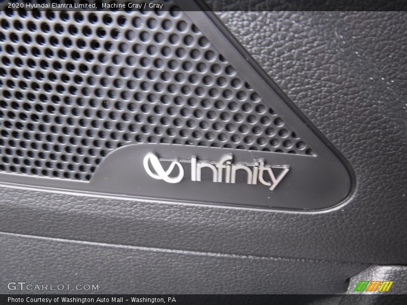 Machine Gray / Gray 2020 Hyundai Elantra Limited