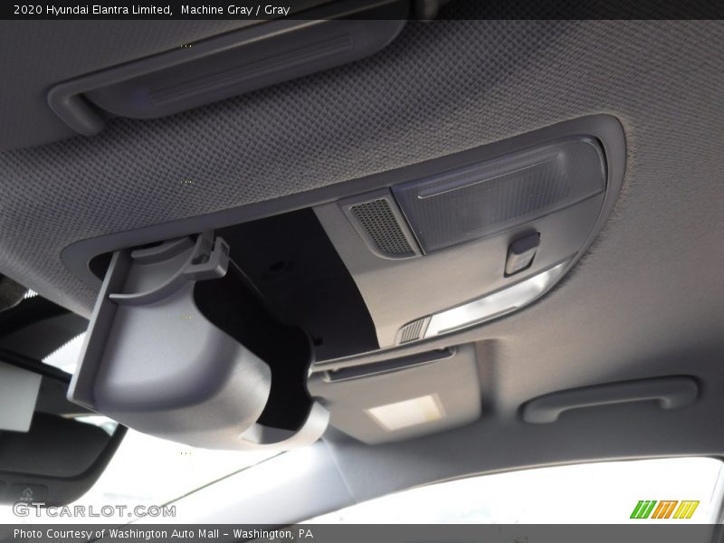 Machine Gray / Gray 2020 Hyundai Elantra Limited