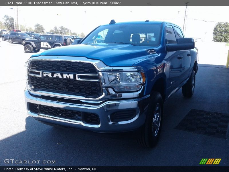 Hydro Blue Pearl / Black 2021 Ram 2500 Tradesman Crew Cab 4x4