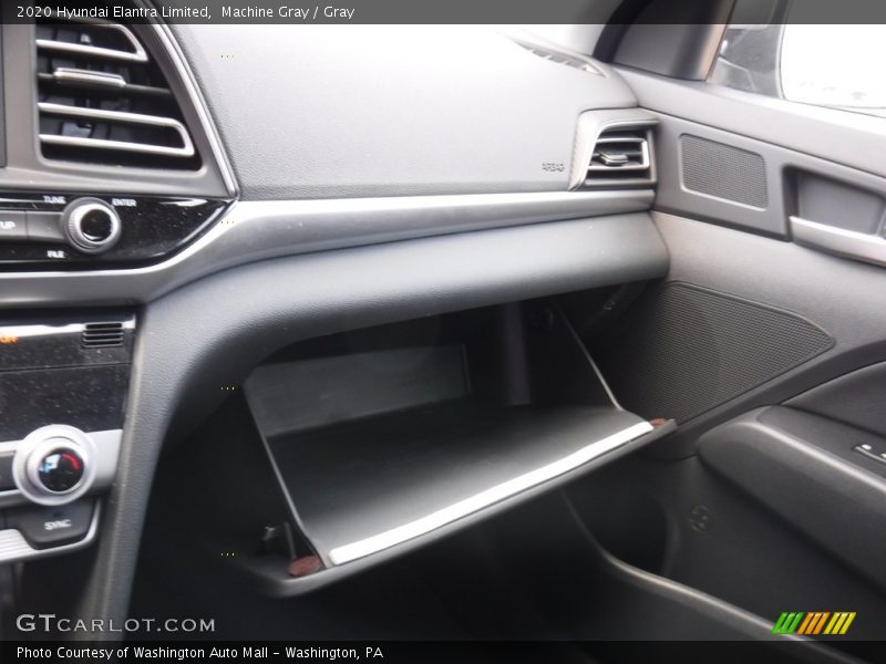 Machine Gray / Gray 2020 Hyundai Elantra Limited