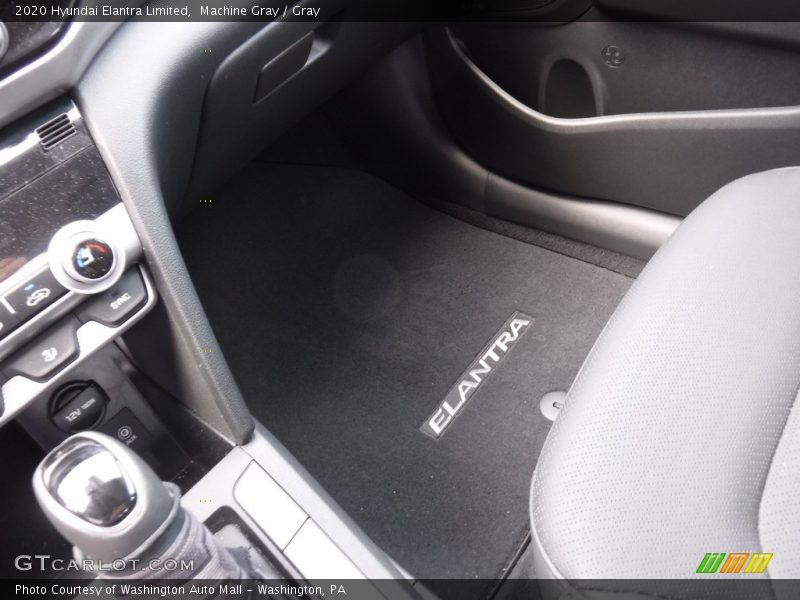 Machine Gray / Gray 2020 Hyundai Elantra Limited