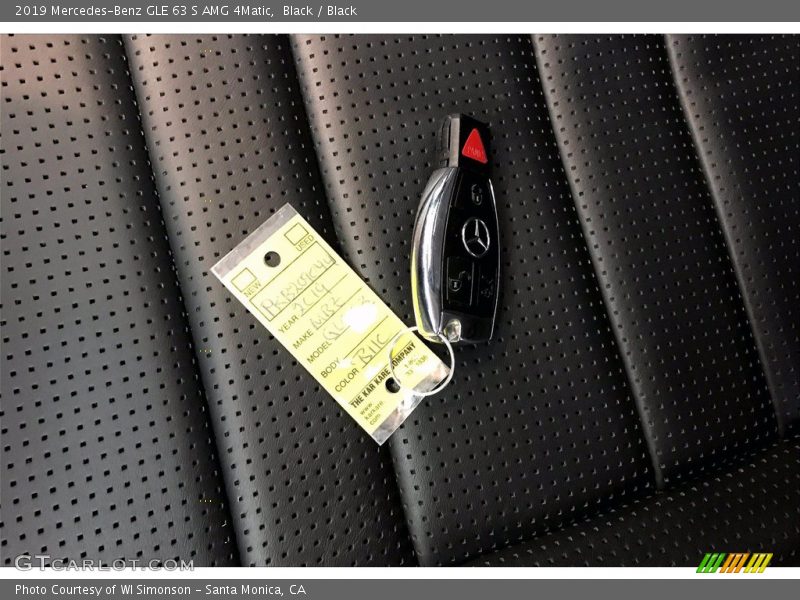Black / Black 2019 Mercedes-Benz GLE 63 S AMG 4Matic