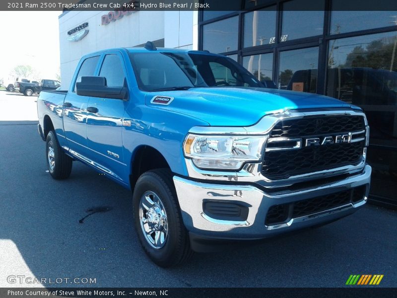 Hydro Blue Pearl / Black 2021 Ram 2500 Tradesman Crew Cab 4x4