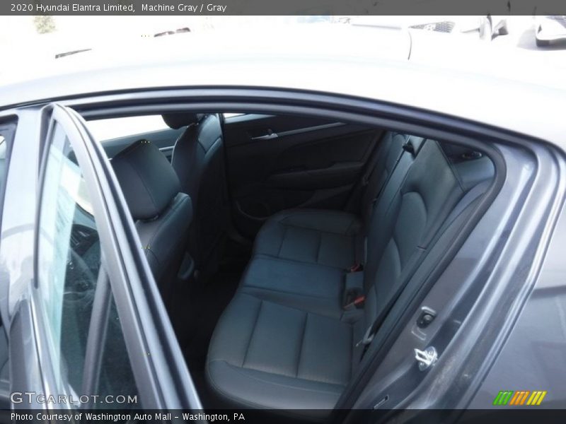 Machine Gray / Gray 2020 Hyundai Elantra Limited