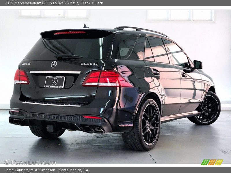 Black / Black 2019 Mercedes-Benz GLE 63 S AMG 4Matic