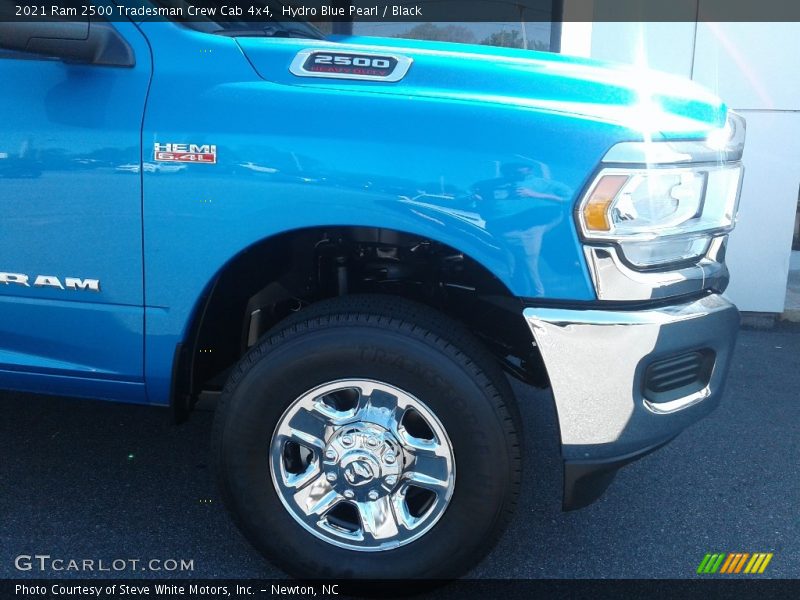 Hydro Blue Pearl / Black 2021 Ram 2500 Tradesman Crew Cab 4x4