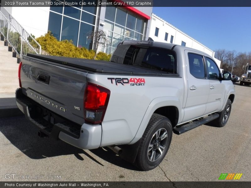 Cement Gray / TRD Graphite 2019 Toyota Tacoma TRD Sport Double Cab 4x4