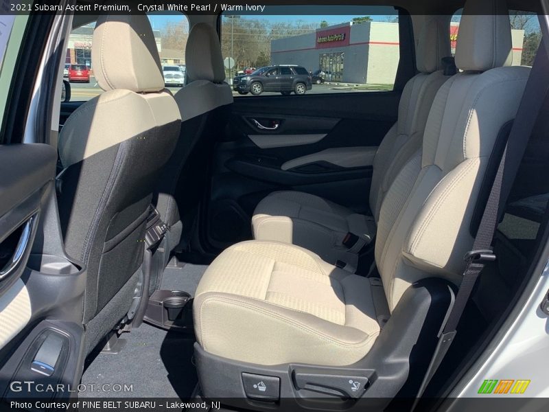 Crystal White Pearl / Warm Ivory 2021 Subaru Ascent Premium