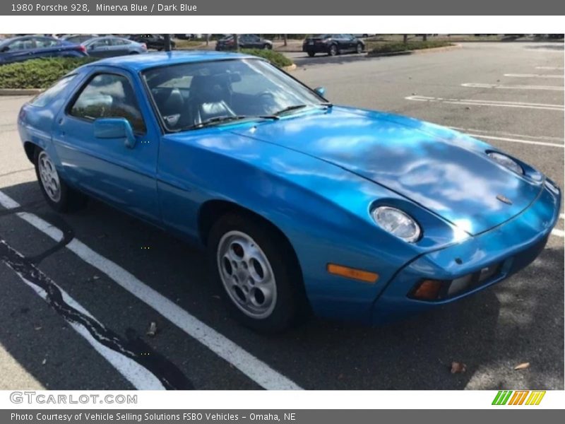 Minerva Blue / Dark Blue 1980 Porsche 928