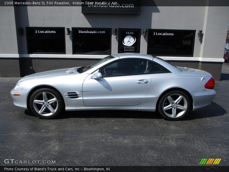 Iridium Silver Metallic / Ash 2006 Mercedes-Benz SL 500 Roadster