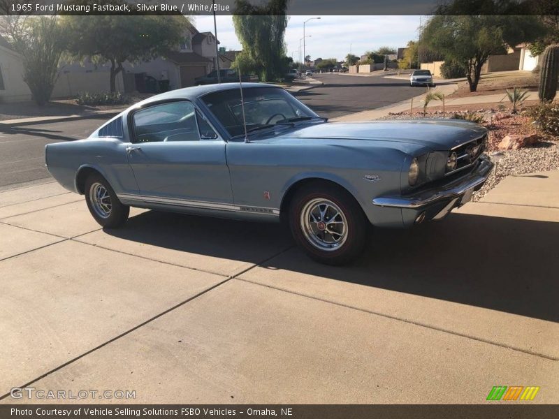 Front 3/4 View of 1965 Mustang Fastback