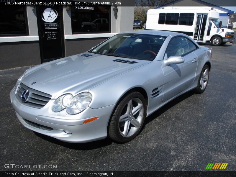 Iridium Silver Metallic / Ash 2006 Mercedes-Benz SL 500 Roadster