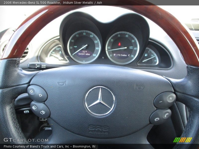 Iridium Silver Metallic / Ash 2006 Mercedes-Benz SL 500 Roadster