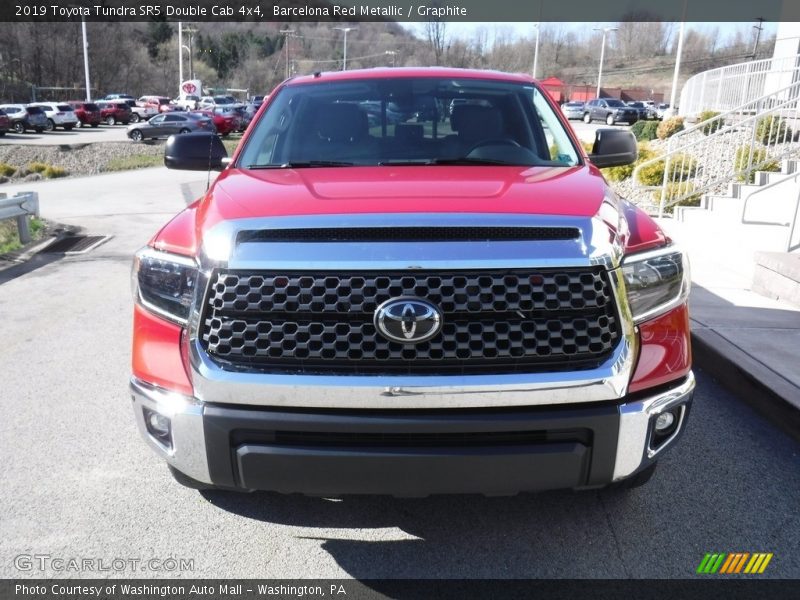 Barcelona Red Metallic / Graphite 2019 Toyota Tundra SR5 Double Cab 4x4