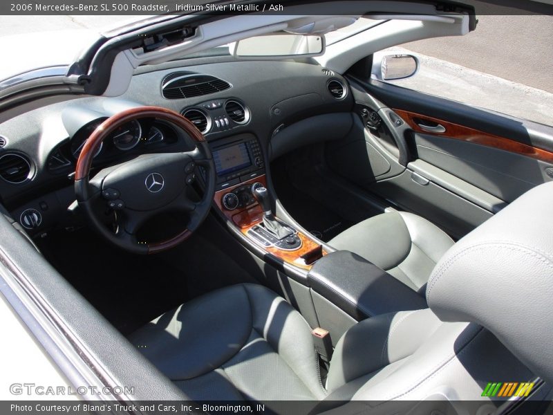 Iridium Silver Metallic / Ash 2006 Mercedes-Benz SL 500 Roadster