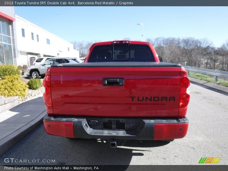 Barcelona Red Metallic / Graphite 2019 Toyota Tundra SR5 Double Cab 4x4