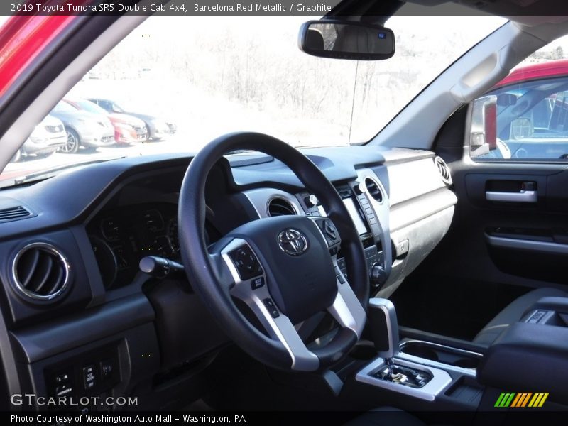 Barcelona Red Metallic / Graphite 2019 Toyota Tundra SR5 Double Cab 4x4