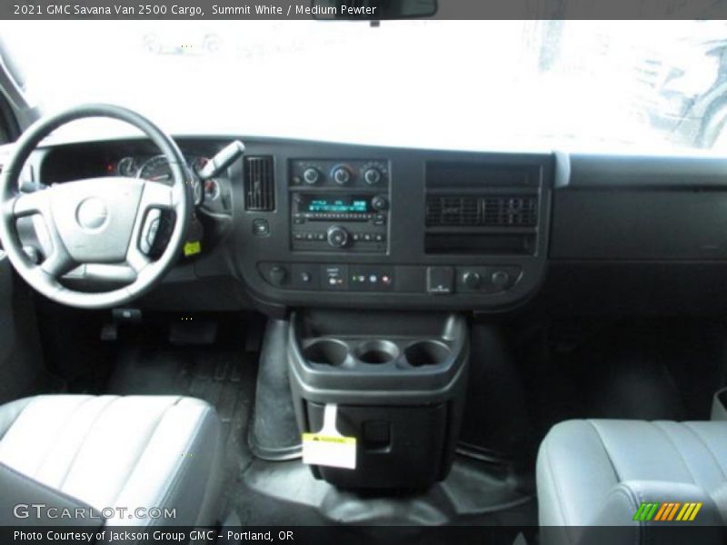 Summit White / Medium Pewter 2021 GMC Savana Van 2500 Cargo